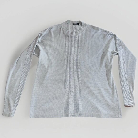 VTG Marithe Francois Girbaud Long Sleeve Light Sweater Heavy Shirt Size L USA - Picture 1 of 9